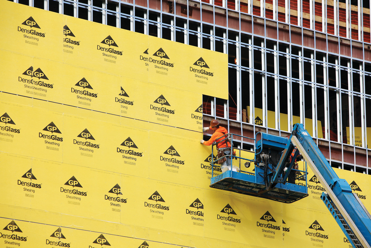 DensGlass exterior sheathing