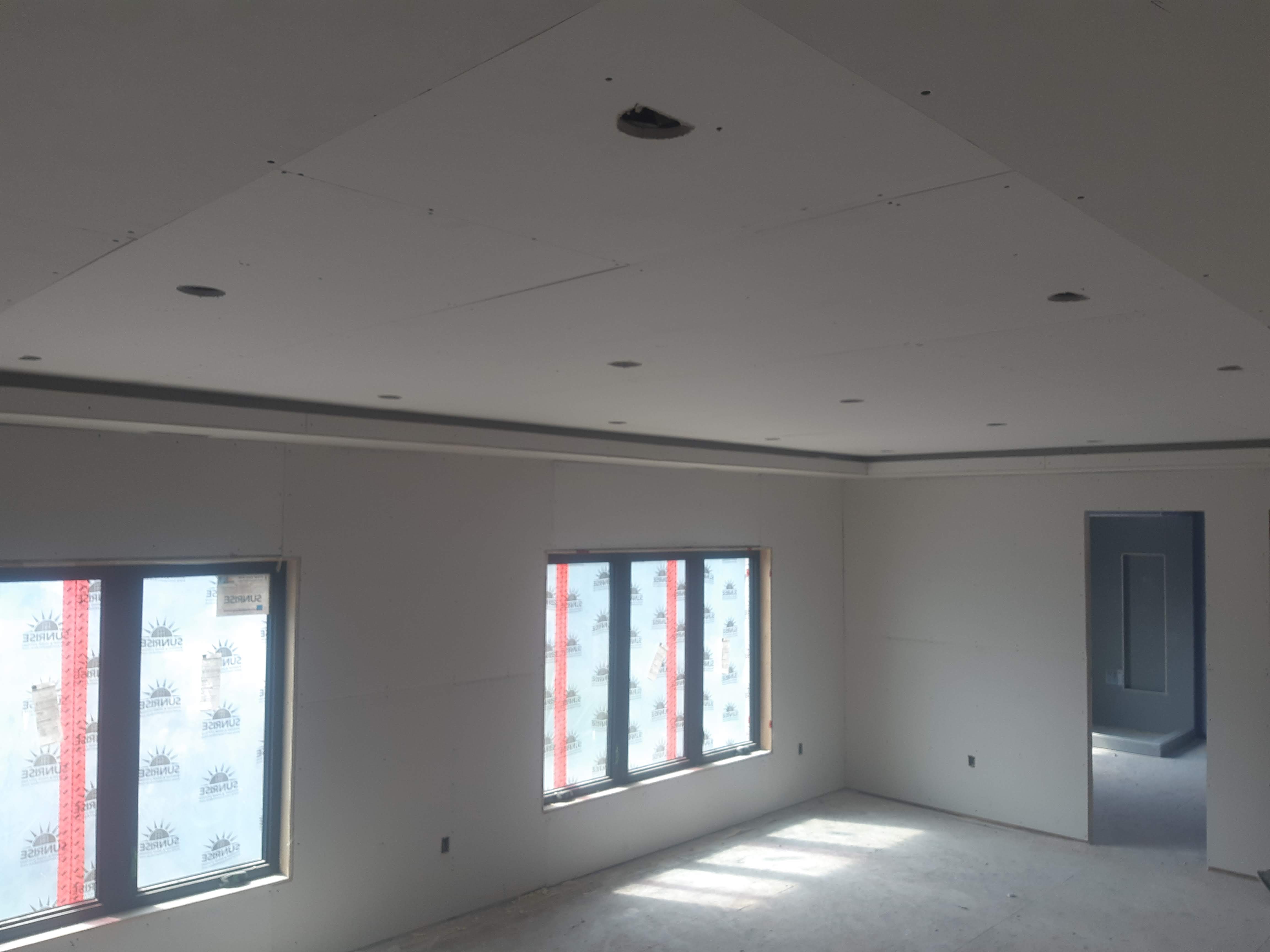Drywall crew